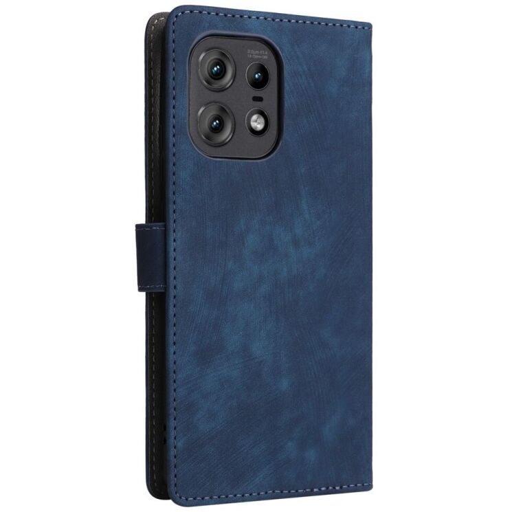 Чехол-книжка Deexe Delta Book для Motorola Edge 50 Pro - Blue: фото 6 из 7