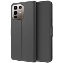 Чехол-книжка Deexe Faro Wallet для Infinix Note 50 / Note 50 Pro - Black: фото 1 из 7