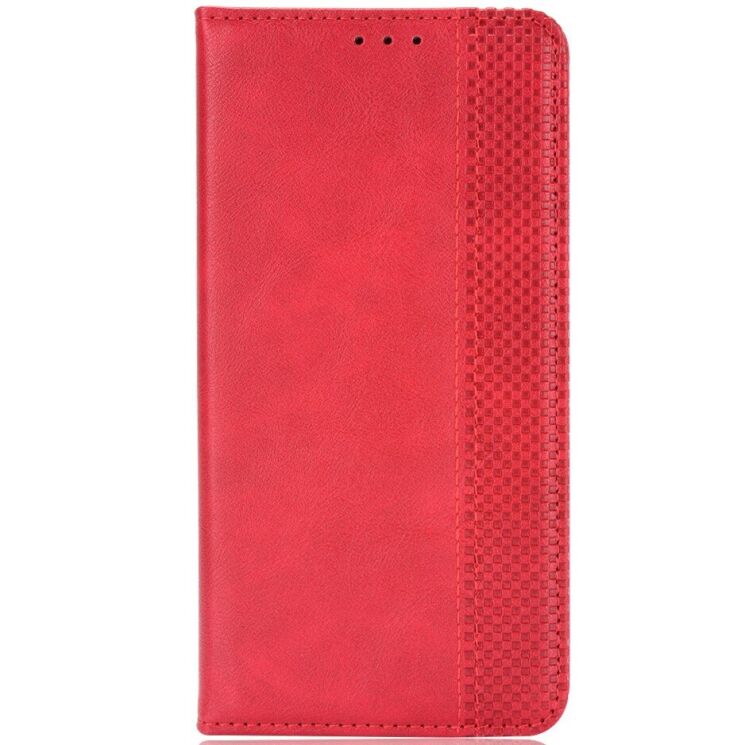 Чохол-книжка Deexe Retro Style для Nothing Phone (4b) - Red (218407R) Чохол-книжка Deexe Retro Style для Nothing Phone (4b) - Red: фото 3 з 17