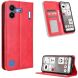 Чохол-книжка Deexe Retro Style для Nothing Phone (4b) - Red (218407R). Фото 2 з 17
