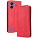 Чохол-книжка Deexe Retro Style для Nothing Phone (4b) - Red (218407R). Фото 1 з 17