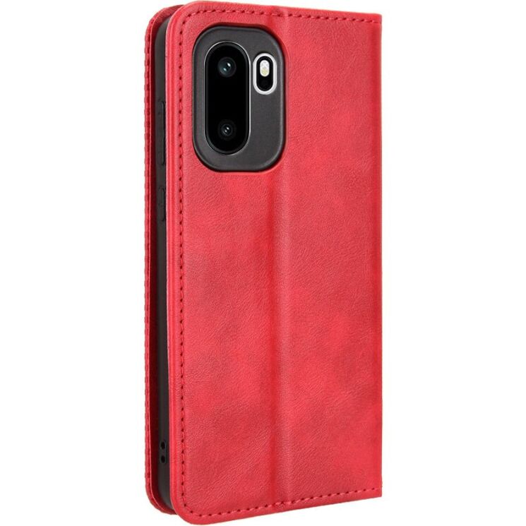 Чехол-книжка Deexe Retro Style для OnePlus 15R / Ace 6 / Ace 6T - Red: фото 8 из 19