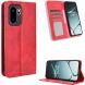 Чехол-книжка Deexe Retro Style для OnePlus 15R / Ace 6 / Ace 6T - Red (408002R). Фото 2 из 19