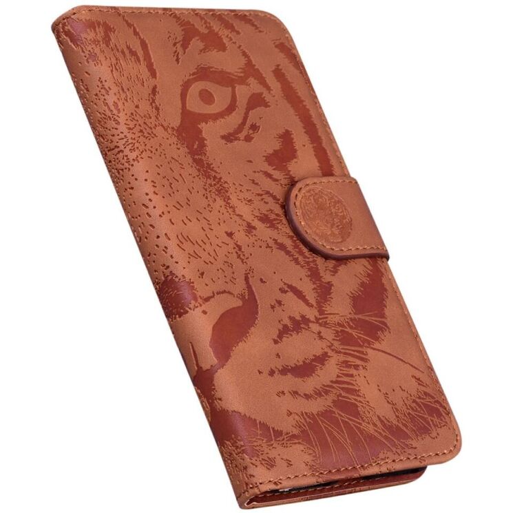 Чехол-книжка Deexe Tiger для Samsung Galaxy A36 (A366) / A56 (A566) - Brown: фото 4 из 7