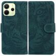 Чехол-книжка Deexe Tiger для Xiaomi Redmi Note 14 4G - Green (373462G)