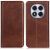 Чехол-книжка Deexe Wallet Case для Xiaomi Redmi Note 14 Pro - Coffee: фото 1 из 7