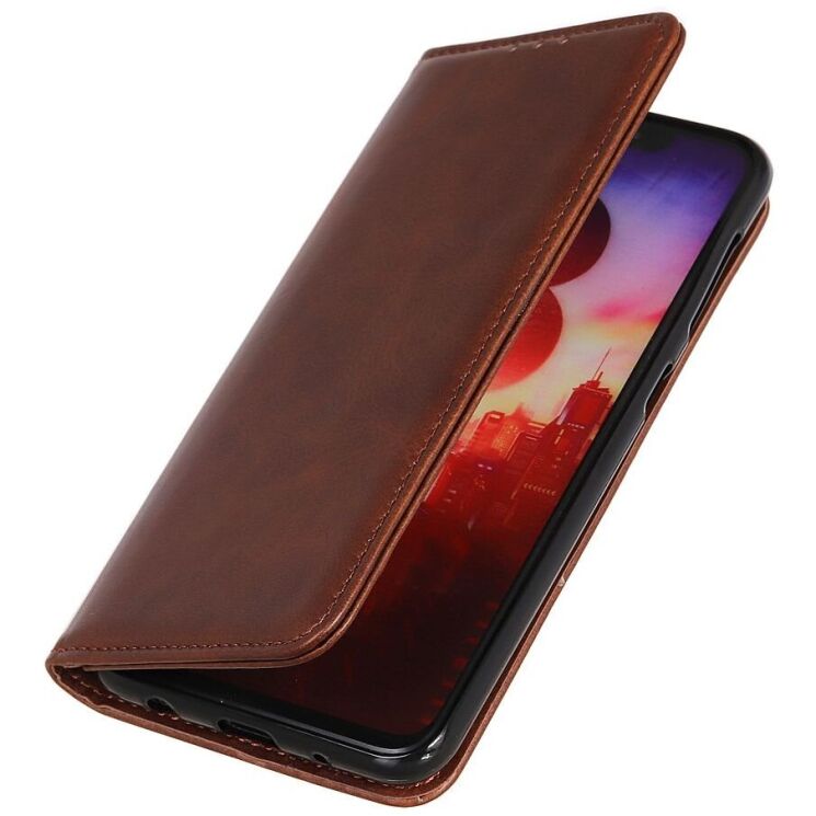 Чехол-книжка Deexe Wallet Case для Xiaomi Redmi Note 14 Pro - Coffee: фото 4 из 7