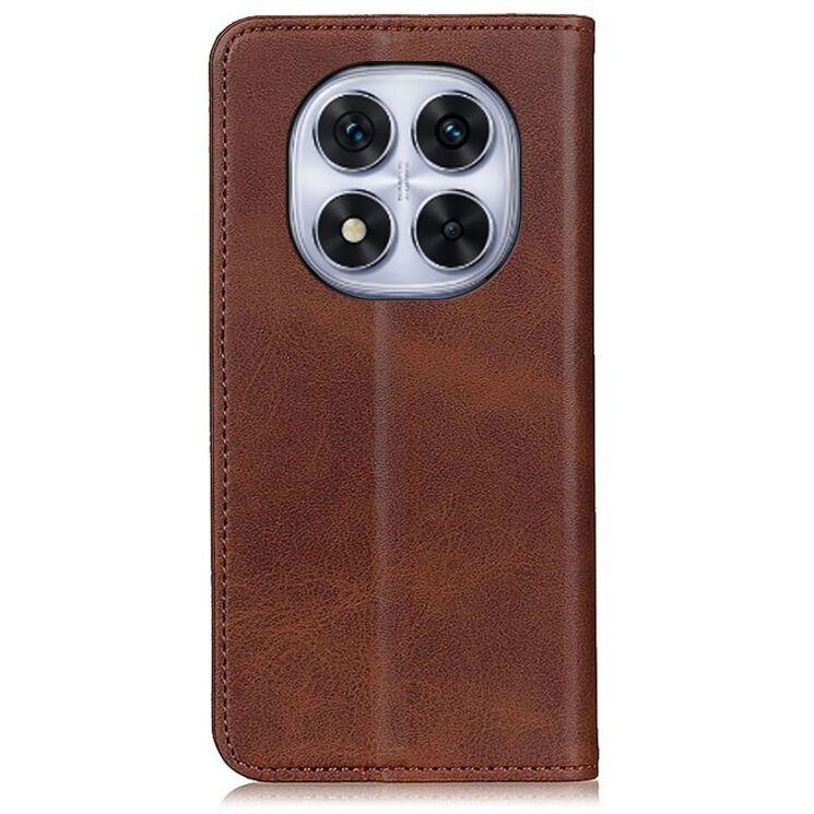 Чехол-книжка Deexe Wallet Case для Xiaomi Redmi Note 14 Pro - Coffee: фото 7 из 7