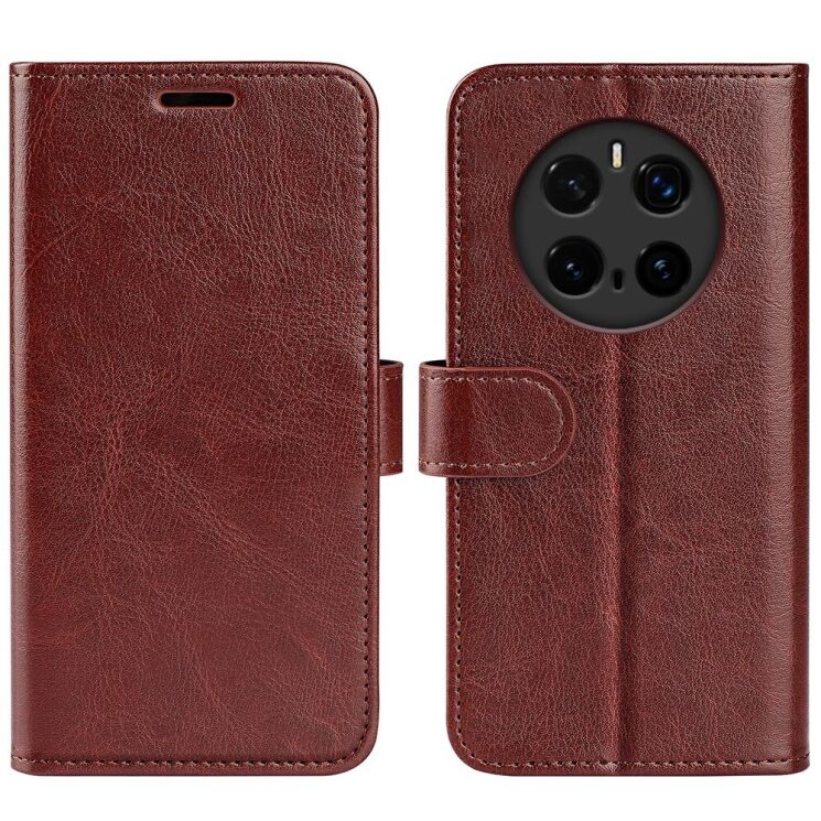 Чехол-книжка Deexe Wallet Style для Honor Magic 7 Pro - Brown: фото 1 из 7