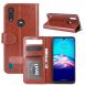 Чохол-книжка Deexe Wallet Style для Motorola Moto E6S / Moto E6i - Brown (291019Z). Фото 8 з 8