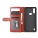 Чохол-книжка Deexe Wallet Style для Motorola Moto E6S / Moto E6i - Brown (291019Z). Фото 4 з 8