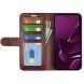 Чехол-книжка Deexe Wallet Style для Xiaomi Poco M7 Pro - Brown (374401Z). Фото 2 из 6