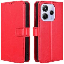 Чехол-книжка Deexe Wallet Style для Xiaomi Redmi Note 14 4G - Red: фото 1 из 6