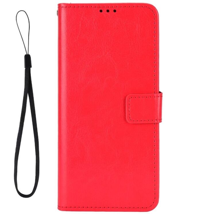 Чехол-книжка Deexe Wallet Style для Xiaomi Redmi Note 14 4G - Red: фото 5 из 6