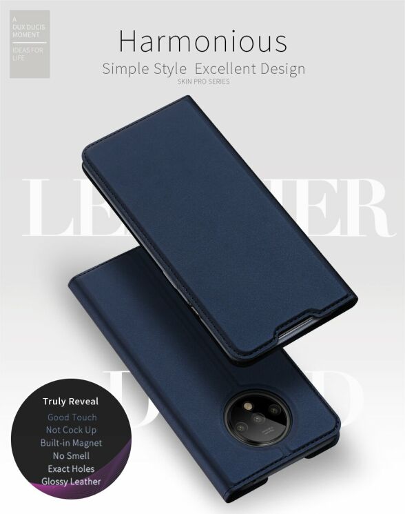 Чехол-книжка DUX DUCIS Skin Pro для OnePlus 7T - Black: фото 6 из 13