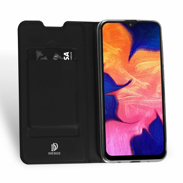 Чехол-книжка DUX DUCIS Skin Pro для Samsung Galaxy A10 (A105) - Black: фото 3 из 17