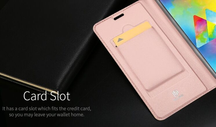 Чохол-книжка DUX DUCIS Skin Pro для Samsung Galaxy M20 - Black: фото 16 з 19