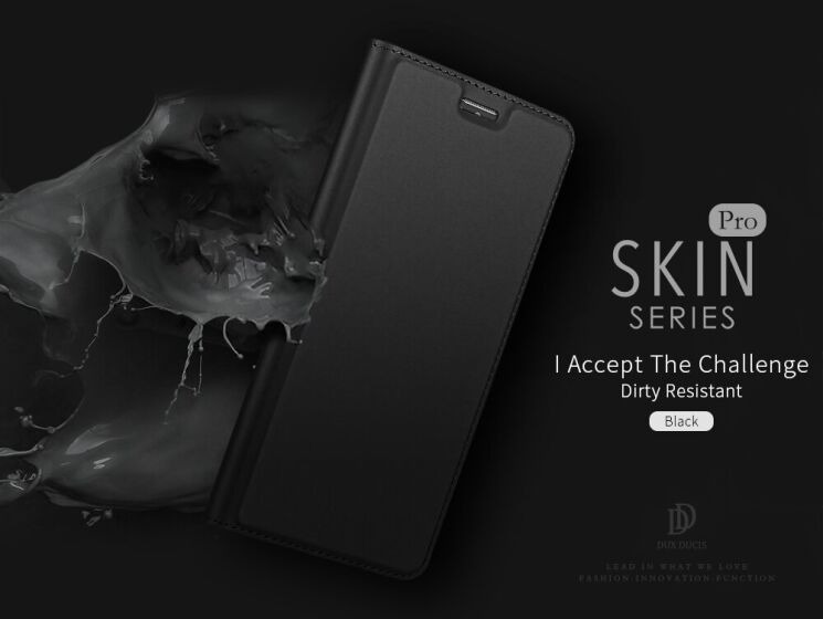 Чохол-книжка DUX DUCIS Skin Pro для Samsung Galaxy M20 - Black: фото 9 з 19