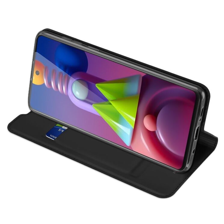 Чохол-книжка DUX DUCIS Skin Pro для Samsung Galaxy M51 (M515) - Black: фото 4 з 16