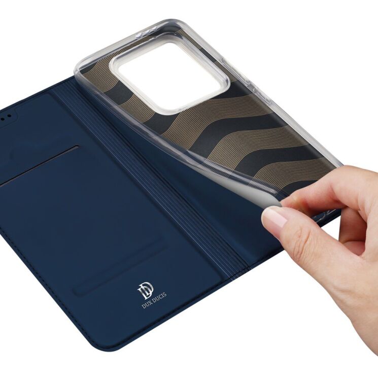 Чехол-книжка DUX DUCIS Skin Pro для Xiaomi 14T - Blue: фото 8 из 15