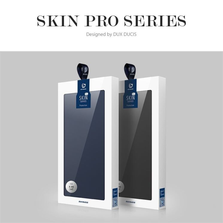Чехол-книжка DUX DUCIS Skin Pro для Xiaomi 14T - Blue: фото 15 из 15
