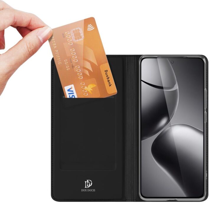 Чехол-книжка DUX DUCIS Skin Pro для Xiaomi 14T - Blue: фото 5 из 15
