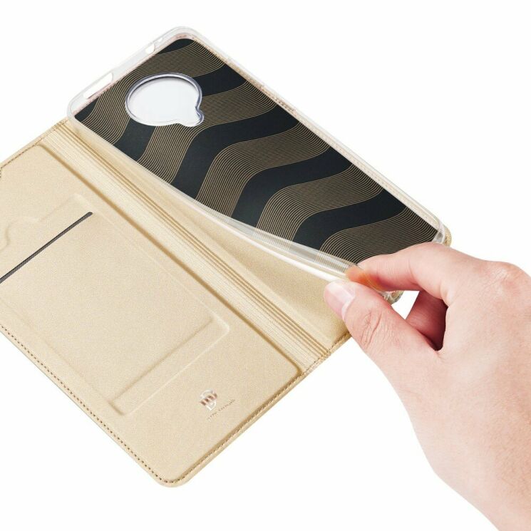 Чехол-книжка DUX DUCIS Skin Pro для Xiaomi Poco F2 Pro / Redmi K30 Pro - Gold: фото 8 из 9
