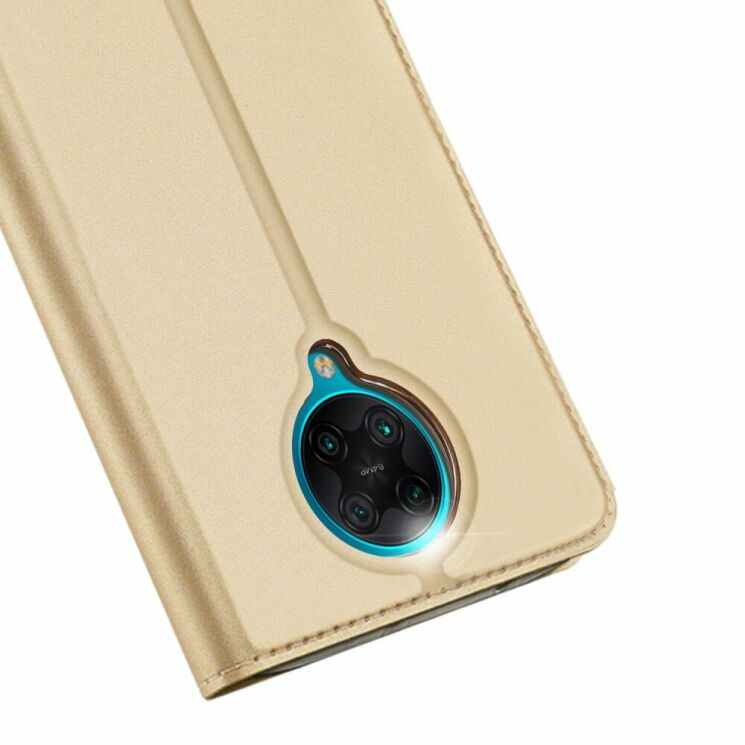 Чехол-книжка DUX DUCIS Skin Pro для Xiaomi Poco F2 Pro / Redmi K30 Pro - Gold: фото 3 из 9