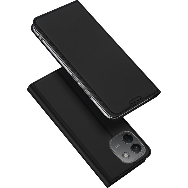 Чехол-книжка DUX DUCIS Skin Pro для Xiaomi Redmi Note 17 Pro Max / 17 Pro - Black (430515B) Чехол-книжка DUX DUCIS Skin Pro для Xiaomi Redmi Note 17 Pro Max / 17 Pro - Black: фото 1 из 10