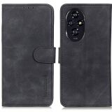 Чохол-книжка KHAZNEH Retro Wallet для Honor 200 Pro - Black (362103B)