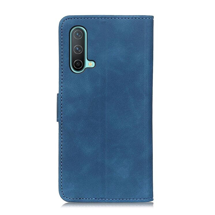 Чехол-книжка с застежкой KHAZNEH Retro Wallet для OnePlus Nord CE - Blue: фото 3 из 11