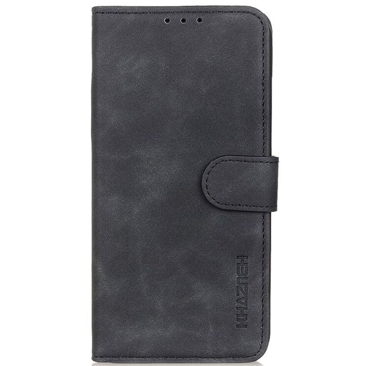 Чехол-книжка KHAZNEH Retro Wallet для Samsung Galaxy S24 - Black: фото 5 из 9
