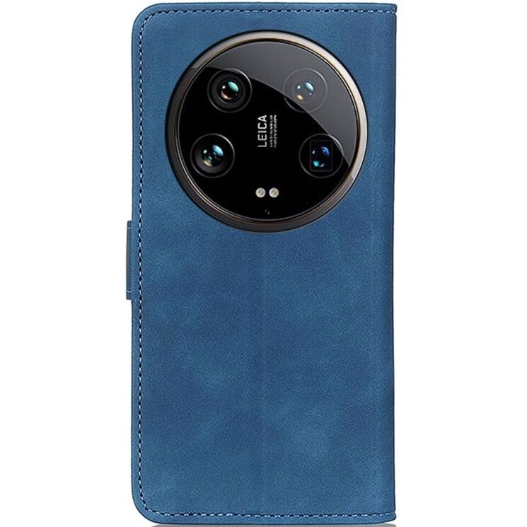 Чохол-книжка KHAZNEH Retro Wallet для Xiaomi 14 Ultra - Blue: фото 5 з 9