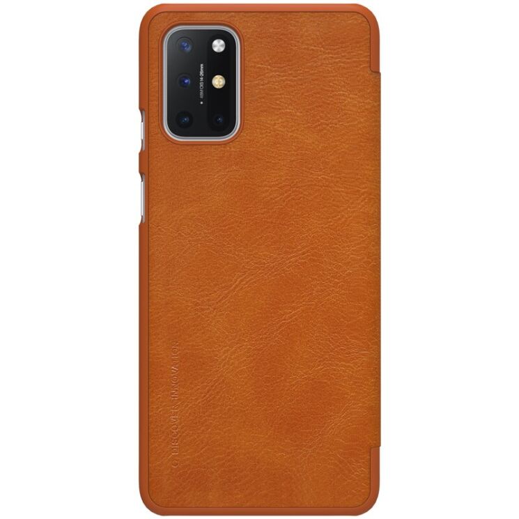 Чехол-книжка NILLKIN Qin Series для OnePlus 8T - Brown: фото 2 из 18