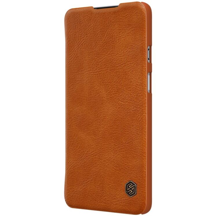 Чехол-книжка NILLKIN Qin Series для OnePlus 8T - Brown: фото 3 из 18