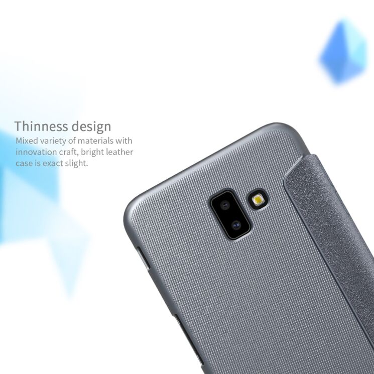 Чехол-книжка NILLKIN Sparkle Series для Samsung Galaxy J6+ (J610) - Gold (201361F) Чехол-книжка NILLKIN Sparkle Series для Samsung Galaxy J6+ (J610) - Gold: фото 13 из 15