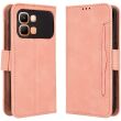 Чехол-книжка с карманами Deexe Wallet Stand для Infinix Note Edge - Pink (409201P)