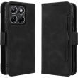 Чохол-книжка з кишеньками Deexe Wallet Stand для Motorola Edge 70 Fusion - Black (409507B)