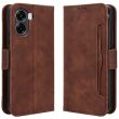 Чохол-книжка з кишеньками Deexe Wallet Stand для OPPO A6x / A6k - Brown (406502Z)