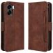 Чохол-книжка з кишеньками Deexe Wallet Stand для OPPO A6x - Brown (406502Z). Фото 1 з 16