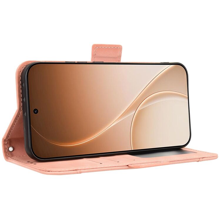 Чохол-книжка з кишеньками Deexe Wallet Stand для OPPO Reno 15 Pro - Pink (405603P) Чохол-книжка з кишеньками Deexe Wallet Stand для OPPO Reno 15 Pro - Pink: фото 5 з 15