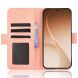 Чохол-книжка з кишеньками Deexe Wallet Stand для OPPO Reno 15 Pro - Pink (405603P). Фото 4 з 15