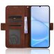 Чохол-книжка з кишеньками Deexe Wallet Stand для Realme Note 80 - Brown (412402Z). Фото 5 з 15