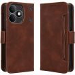 Чохол-книжка з кишеньками Deexe Wallet Stand для Realme Note 80 - Brown (412402Z)