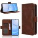 Чохол-книжка з кишеньками Deexe Wallet Stand для Realme Note 80 - Brown (412402Z). Фото 8 з 15