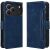 Чехол-книжка с карманами Deexe Wallet Stand для TECNO Spark 50 - Blue: фото 1 из 17