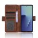 Чехол-книжка с карманами Deexe Wallet Stand (FF) для Samsung Galaxy Fold 8 Ultra - Brown (435802Z). Фото 2 из 8