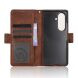 Чехол-книжка с карманами Deexe Wallet Stand (FF) для Samsung Galaxy Fold 8 Ultra - Brown (435802Z). Фото 4 из 8