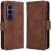 Чехол-книжка с карманами Deexe Wallet Stand (FF) для Samsung Galaxy Fold 8 Ultra - Brown: фото 1 из 8