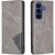 Чохол-книжка з кишеньками UniCase Geometric Pattern для Samsung Galaxy A18 / A17 (A175) / A26 (A266) - Grey: фото 1 з 10